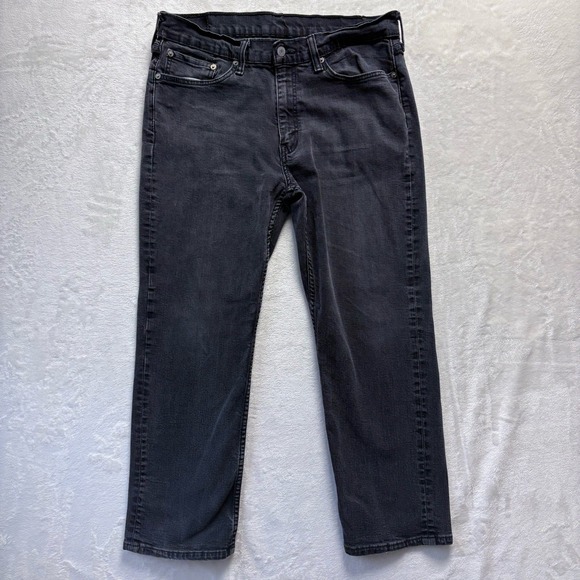 Levis Jeans Men 36 x 30 Black 541 Athletic Taper‎ Fit Denim - Picture 1 of 16